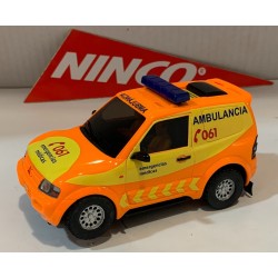 SLOT CAR NINCO 50512 MITSUBISHI PAJERO MONTERO SEM EMERGENCIAS