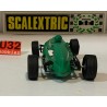 SLOT CAR SCX SCALEXTRIC EXIN C-38 COOPER CLIMAX GUIA MOVIL VERDE CLARO MEXICO