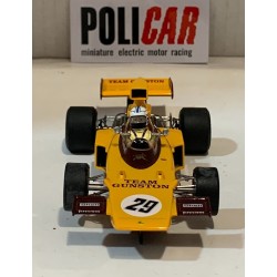 SLOT CAR POLICAR CAR02i LOTUS 72E -29 F1 GP KYALAMI 1974 IAN SCHECKTER