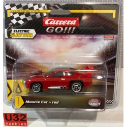 CARRERA GO!!! 64140 MUSCLE CAR RED 
