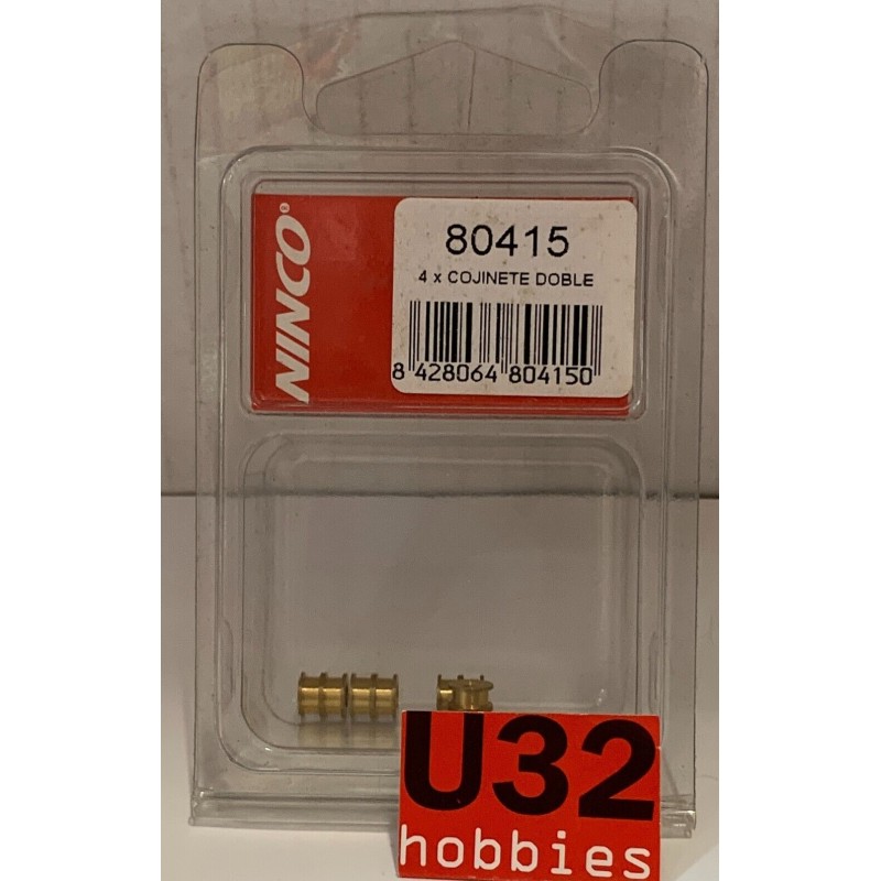 NINCO 80415 COJINETE DOBLE EJE 2.48mm  4 UNIDADES