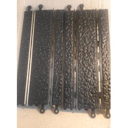 7406 SCALEXTRIC SCX TRAMO RECTA  350 mm TT RAID 4 UNIDADES NUEVAS PRIMERA SERIE*