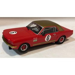 SLOT CAR SUPERSLOT H4339 FORD MUSTANG -6 ALAN MANN RACING H.MANN SCALEXTRIC UK