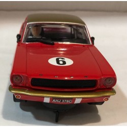 SLOT CAR SUPERSLOT H4339 FORD MUSTANG -6 ALAN MANN RACING H.MANN SCALEXTRIC UK