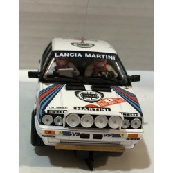 SLOT CAR TEAM SLOT 12906 LANCIA DELTA HF 4WD - 6 RALLY MONTE CARLO'87 MARTINI