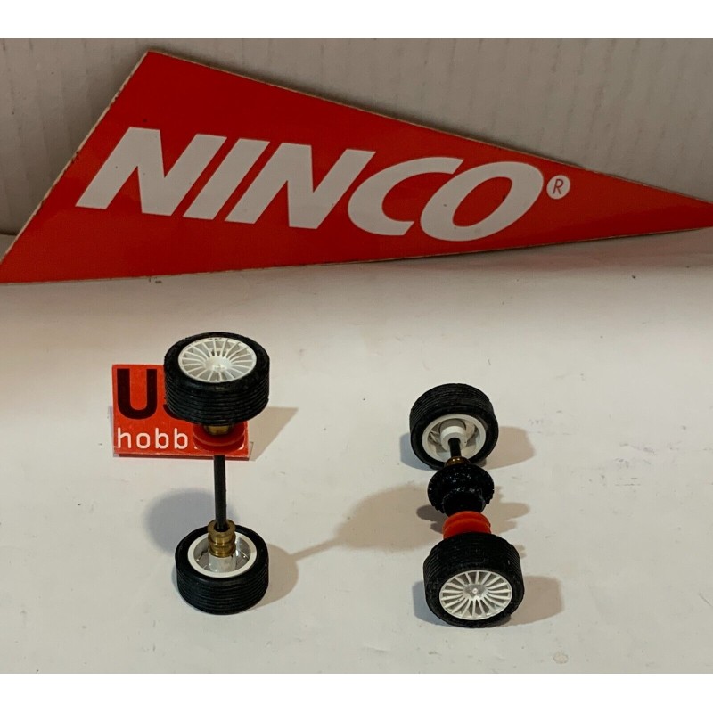 NINCO EJE DELANTERO Y TRASERO COMPLETO FORD FOCUS WRC NINCO EJE DELANTERO Y TRASERO COMPLETO FORD FOCUS WRC