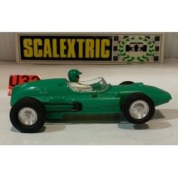 SLOT CAR SCX SCALEXTRIC EXIN C-38 COOPER CLIMAX GUIA MOVIL VERDE CLARO MEXICO