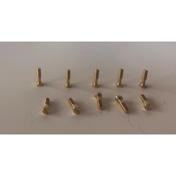 SLOT.IT CH51 TORNILLOS METRICOS 2.2x8mm CABEZA PEQUEÑA 10UNIDADES