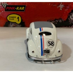 SLOT CAR PINK KAR CV060 VW VOLKSWAGEN BEETLE -58 TYPE HERB