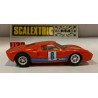 SLOT CAR SCX SCALEXTRIC EXIN C-35 FORD GT 40 -6 ROJO CLARO