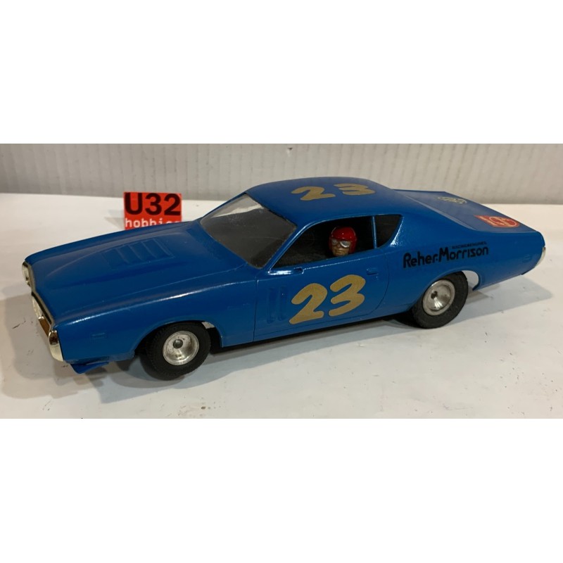 SLOT CAR  1/24 DODGE CHARGER  ´70 -23 REHER MORRISON AZUL