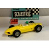 SLOT CAR SCX TRIANG SCALEXTRIC  MM/C63 FERRARI 156 GUIA MOVIL AMARILLO LIMON