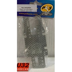 SLOT CAR PKS24004 BASE CHASIS RALLY ULTRA LIGERA TEXALIUM POARA SUCIO 1/24