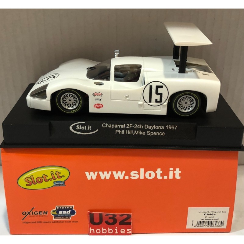 SLOT.IT CA46A CHAPARRAL 2F -15 DAYTONA 1967 PHIL HILL-MIKE SPENCE