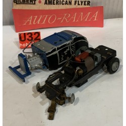 SLOT CAR GILBERT AUTORAMA HOT ROD FLATHEAD PARA RESTAURAR O PARA RECAMBIOS