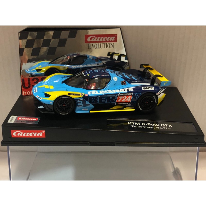 CARRERA EVOLUTION 27744 KTM X-BOX GTX -724 H.FELBERMAYR-N.ELGHANAYAN