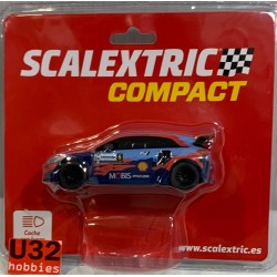 SLOT CAR SCX SCALEXTRIC COMPACT C10514S300 HYUNDAI i-20 WRC -6 SORDO