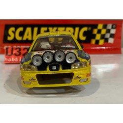 SLOT CAR SCX SCALEXTRIC CARROCERIA SEAT CORDOBA WRC -7 AURIOL-GIRAUDET