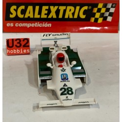 SLOT CAR SCX SCALEXTRIC ALTAYA CARROCERIA WILLIAMS FW07 -28 F1 CLAY REGAZZONI