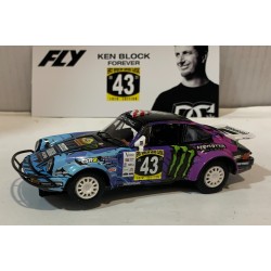 SLOT CAR FLY E2054 PORSCHE 911 -43 RALLY EAST  AFRICAN SAFARI CLASSIC 2021 BLOCK