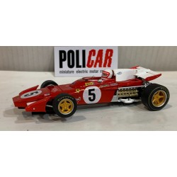SLOT CAR POLICAR CAR05B FERRARI 312B2 -5 SILVERSTONE 1971 CLAY REGAZZONI