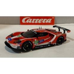 SLOT CAR CARRERA EVOLUTION 27699 FORD GT RACER CAR -67