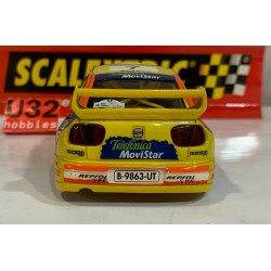 SLOT CAR SCX SCALEXTRIC CARROCERIA SEAT CORDOBA WRC -7 AURIOL-GIRAUDET