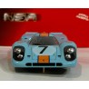 SLOT CAR NSR 1038 PORSCHE 917 K -7 1000Km MONZA 1970 GULF PEDRO RODRIGUEZ