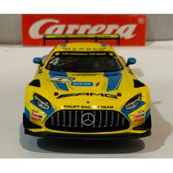 SLOT CAR CARRERA EVOLUTION 27775 MERCEDES AMG GT3 EVO -4 TEAM HRT DTM 2023 STOLZ