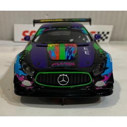 SLOT CAR SCX SCALEXTRIC U10558S300 MERCEDES AMG GT3 -42 MAKES & MODELS
