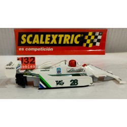 SLOT CAR SCX SCALEXTRIC ALTAYA CARROCERIA WILLIAMS FW07 -28 F1 CLAY REGAZZONI