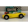 SLOT CAR SCX TRIANG SCALEXTRIC  MM/C63 FERRARI 156 GUIA MOVIL AMARILLO LIMON