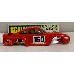 SLOT CAR SCX SCALEXTRIC EXIN CARROCERIA PORSCHE 959 -160 ROJO