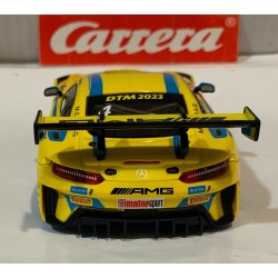 SLOT CAR CARRERA EVOLUTION 27775 MERCEDES AMG GT3 EVO -4 TEAM HRT DTM 2023 STOLZ