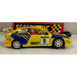 SLOT CAR SCX SCALEXTRIC 6023 SEAT CORDOBA E2 WRC -9 RALLY FINLANDIA ROVANPERA