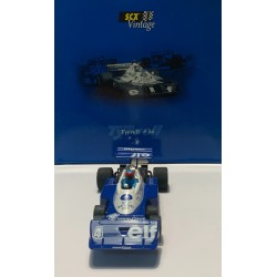 SLOT CAR SCX  SCALEXTRIC 60590 TYRRELL FORD P34 -4 F1 1977 P.DEPALLIER VINTAGE