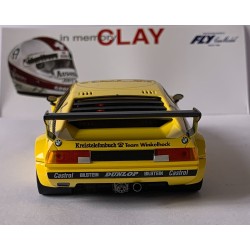 SLOT CAR FLY 99041 BMW M1 -81 NORISRING 1979 CLAY REGAZZONI