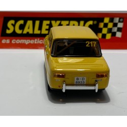 SLOT CAR SCX SCALEXTRIC 6480 RENAULT 8 TS -217 YELLOW