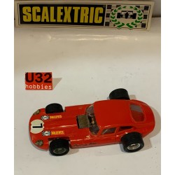 SLOT CAR SCX SCALEXTRIC EXIN C-34 JAGUAR E TYPE -7 ROJO CLARO PREPARADO PALAU