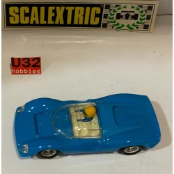 SLOT CAR SCX SCALEXTRIC EXIN C-41 FERRARI GT 330 AZUL HECHO EN MEXICO