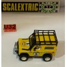 SLOT CAR SCX SCALEXTRIC EXIN STS 2205 LAND ROVER -5 TT 4x4 CAMEL AMARILLO