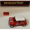 SLOT CAR SCX SCALEXTRIC C-2103 MINI COOPER -55 ROJO SCALEXTRIC UK