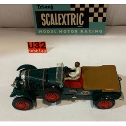 SLOT CAR SCX SCALEXTRIC C-64 BENTLEY 4.5L -20 VERDE VINTAGE FRANCES