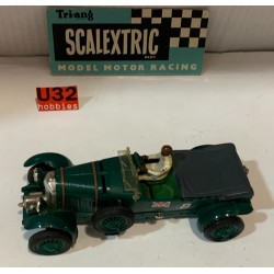 SLOT CAR SCX SCALEXTRIC C-64 BENTLEY 4.5L -8 VERDE  VINTAGE