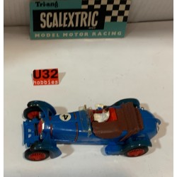SLOT CAR SCX TRIANG SCALEXTRIC C-65 ALFA ROMEO 8C -4 AZUL