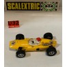 SLOT CAR SCX SCALEXTRIC EXIN C-38 COOPER CLIMAX -30 F1 GUIA MOVIL AMARILLO