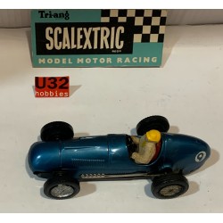 SLOT CAR SCX SCALEXTRIC  TRIANG TINPLATE FERRARI 375 -9 F1 1958 AZUL METALIZADO