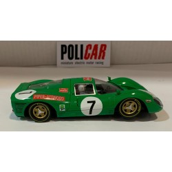 SLOT CAR POLICAR CAR06E FERRARI 412P -7 9H.KYALAMI 1967 D.PIPER-R.ATTWOOD