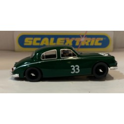 SLOT CAR SCX SUPERSLOT H4506 JAGUAR MK I -33 MIKE HAWTHON SCALEXTRIC UK