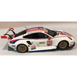 SLOT CAR SCALEAUTO SC-6247R PORSCHE 991.2 RSR GT3 -912 24H DAYTONA 2019 BAMBER